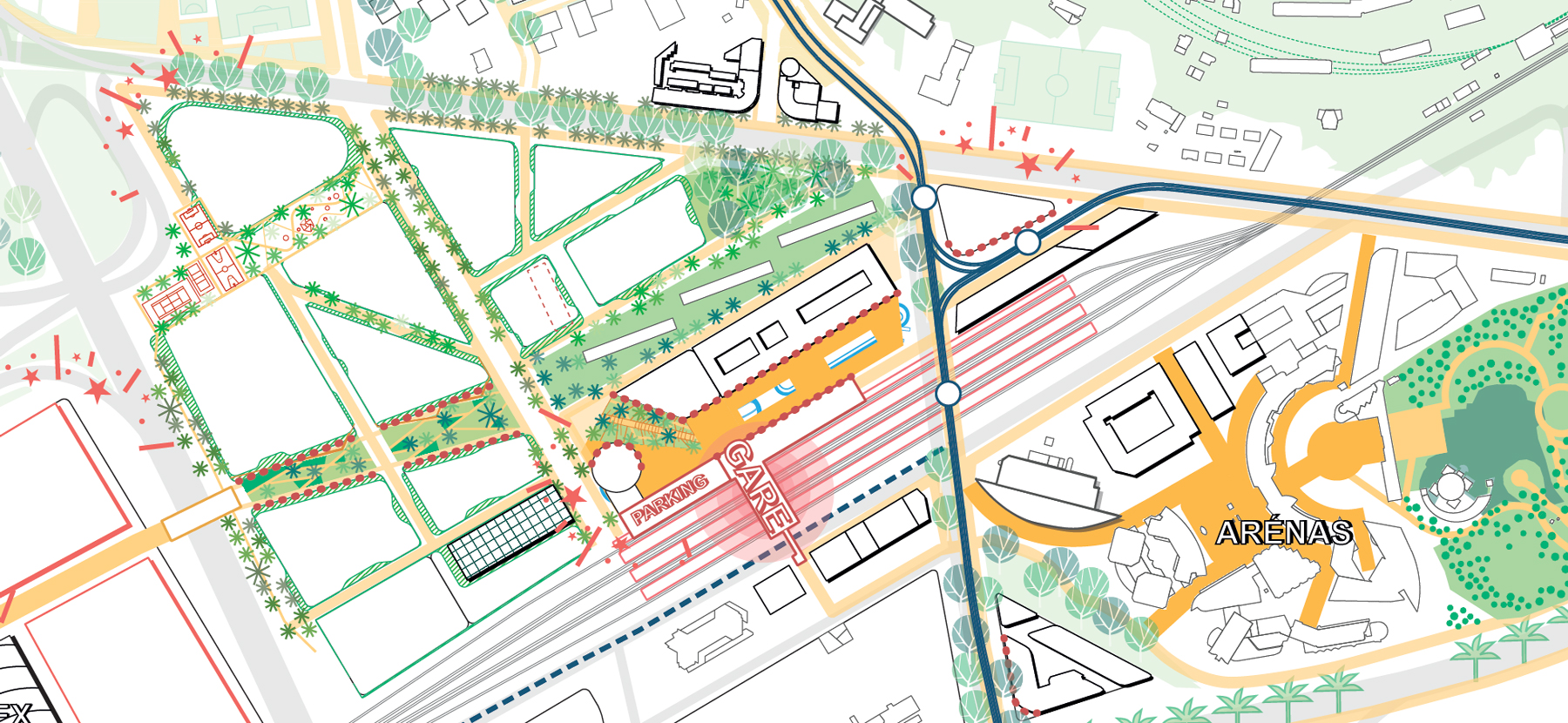 Nice : Parvis de la Gare - BASE